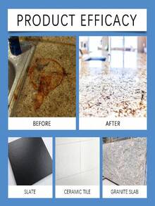 jakehoe 适用于石材、厨房石英石和瓷砖表面的光泽水晶涂层划痕去除剂和清洁剂 - 液體 - 查看 4