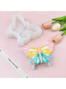 Khuôn silicon hình bướm tự làm dùng cho liệu pháp hương thơm, đa năng. - Bươm bướm - Xem 2