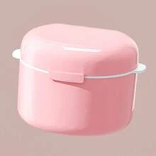 1 hộp đựng răng giả/hàm giữ răng di động, hộp vệ sinh và bảo quản răng giả hai lớp đa chức năng. - hộp đựng đồ - Xem 9