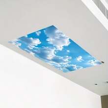 10pcs/Set 30cm/11.8in Ceiling Decor Wall Stickers, Suitable For Kitchen And Bedroom Ceiling - A - View 7