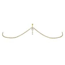1pc Elegant Gold 14G Belly Button Ring, Butterfly Flower Heart Dangle Cubic Zirconia Navel Ring For Women Belly Button Piercing Jewelry And Waist Chains Fashion Accessories Suitable For Party, Festival Beach Vacation - Gold - View 16