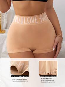 3pcs Mid-Waist Seamless Shaping Panties, High Elasticity, Elegant Comfortable Soft Women's Underwear - Multicolor - View 6