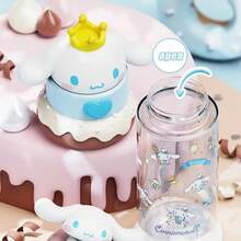 Bộ cốc nhựa trong suốt 500ml hình Hello Kitty, Kuromi, Nemo, Nàng Tiên Cá dễ thương của Sanrio, quà tặng cho trẻ em. - Nhiều màu - Xem 3