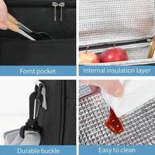 Large Capacity Mommy Bag, Multi-Function Diaper Bag, Shoulder Tote Bag, Portable Messenger Diaper Bag - Multicolor - View 4