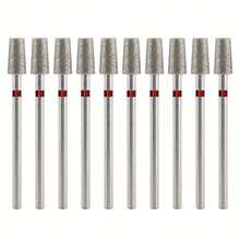 Bộ 10 mũi khoan móng/Mũi khoan chai sần hình nón/Mũi khoan móng điện chuyên nghiệp, dùng để loại bỏ da chết, chai sần, làm móng acrylic. - Nhiều màu - Xem 9