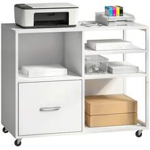 HOMCOM Arquivos de Arquivo - Branco - Ver 10