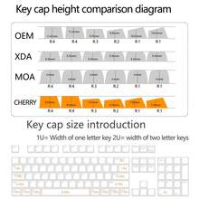 FLAMING SKOUL 119键碳纤维纹理PBT键帽，注塑成型丝网印刷，CHERRY原厂高度，兼容61/87/96/98/104/108键键盘。本产品为键帽，不包含键盘。 - 查看 8