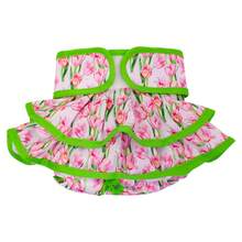 1 Pc Female Dog Diapers, High Absorbency Washable Dog Diapers For Female Dogs In Heat, Incontinence, Or Excitement Urination - Hot Pink - View 4