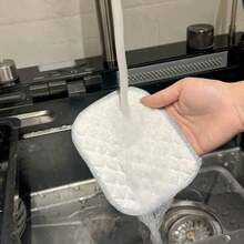 3/5pcs Kitchen Cleaning Cloths, Double-Sided Thick Multi-Purpose Cleaning Cloths, Strong Stain Removal & Easy Cleaning - A - View 6