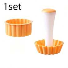 一套塑料烘焙模具，适用于烘焙迷你挞皮、糕点、奶油蛋糕、迷你派和甜点。 - 彩色 - 查看 4