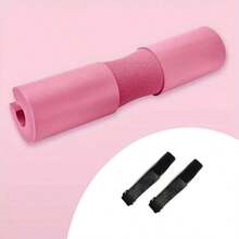 1 Set Barbell Squat Pad - Shoulder Pad, Suitable For Gym, Deep Squats, Hip Thrusts, Weightlifting, Heavy Workouts - Pink - View 7