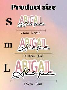 Nhãn dán tên cá nhân, Nhãn dán chữ cá nhân, Nhãn dán cá nhân, Nhãn dán tên tùy chỉnh, Nhãn dán chữ tùy chỉnh, Nhãn dán tùy chỉnh, Nhãn dán tròn, Nhãn dán laptop, Thích hợp cho kỷ niệm, Ngày lễ tình nhân, Ngày của Mẹ, Sinh nhật, Lễ hội học sinh, Ngày của Cha, Lễ tốt nghiệp, Đám cưới, Tân gia và các dịp khác. - Nhiều màu - Xem 10