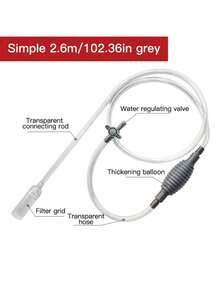 1 Aquarium Cleaner, Water Changer, Gravel Cleaner, Fish Tank Siphon Pump - 1.9m Mini Model - View 13