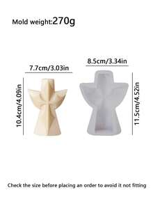 Moldes de vela de silicona con diseños de cruz cristiana de Jesús en diferentes estilos, adecuados para la iglesia, la decoración del hogar y regalos religiosos, Pascua, Navidad, bodas - A - Ver 12