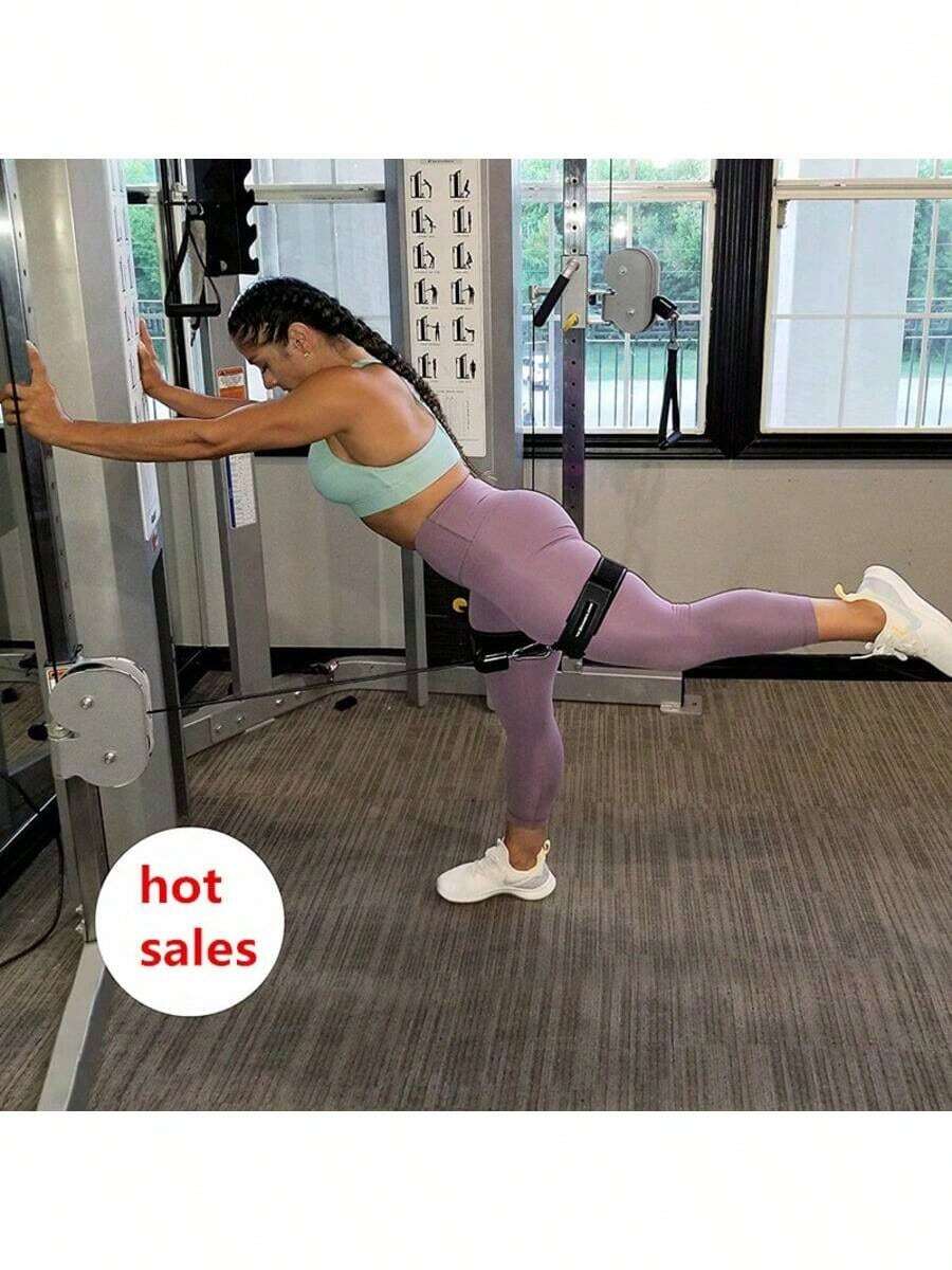 1 dây kháng lực tập đùi Yoga, dây nén đàn hồi dùng cho tập luyện chân, thích hợp cho Yoga và Pilates. - Nhiều màu - Xem 1