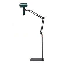 Hair Dryer Stand, 360 Degree Rotating Blow Dryer Holder, Adjustable Height Hair Dryer Rack With Heavy Base For Home Salon - Black - View 5