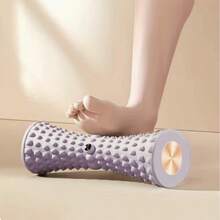 1pc Foot Massager With Speed Control - Deep Tissue Massage Roller, Medium Hardness, Manual Operation, Durable Plastic Structure, Ideal For Yoga And Fitness Enthusiasts - A - View 10