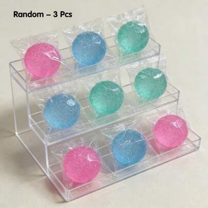 Random 1/3pcs Squishy Toy Granular Texture Tactile Balls,Frosted Texture Stress-Relief Squeeze Toy, Featuring Brightly Colored, Rounded Shapes And A Bumpy Granular Texture. Taba-Textured Grass Ball Squeeze Toy, Lightweight And Portable, Soft To The Touch, TPR Soft Slow Rebound Repeatedly Squeezable ,Desktop Christmas Stocking Stuffer Halloween Giveaway Birthday Party Favor Easter Gift 2026