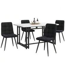 Dining Table & Chair Sets - Black - View 12