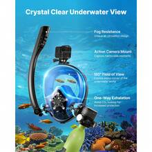 Mini Scuba Tank With Sub-Mask, 0.5L Portable Small Diving Tank For Underwater Breathing, Reusable Lung Diving Cylinder Up To 10 Minutes Dive Time, Emergency Rescue Pony Bottle For Snorkeling - 0.5L No Inflator Tool With Diving Mask - View 5