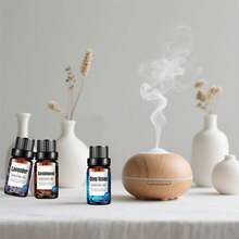 1 Bottle 10ml/0.33 Fl Oz Essential Oil, Suitable For Aromatherapy Diffusers, Humidifiers, Aromatherapy, Candle And Soap Making, Lavender, Jasmine, Peppermint, Sandalwood, Rose, Tea Tree, Deep Ocean, Sweet Orange, Lemon, Lily, Chamomile, Freesia - 10ml - View 7