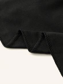 2pcs/Set Women's Fashion Solid Color Combo Set, Elastic Chin Cover, Convenient Hijab Scarf, Headscarf, Abaya Dress, Suitable For Daily Wear - 2pcs/set - Zippered Pullover Cap - Black + Navy Blue - View 8