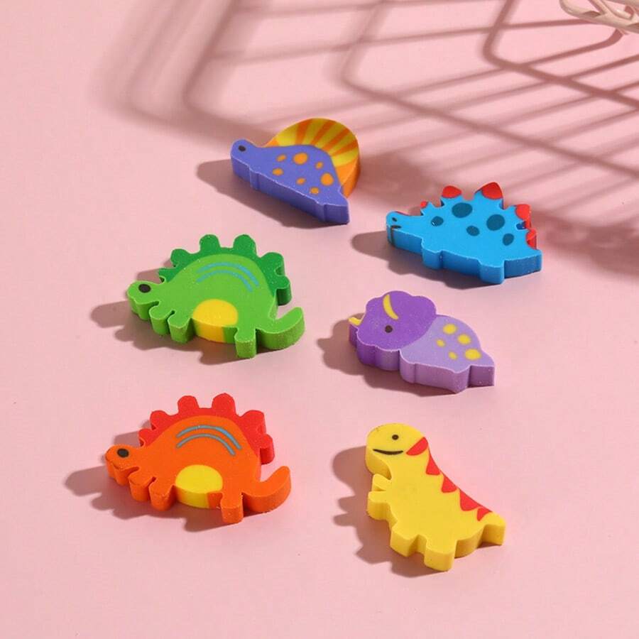 40 cục tẩy hình khủng long dễ thương - Kiểu dáng ngẫu nhiên - Dành cho năm học mới - Tẩy bút chì hình động vật, thích hợp cho các bữa tiệc trong lớp học, quà tặng, sử dụng tại nhà, trường học, phần thưởng tại văn phòng.