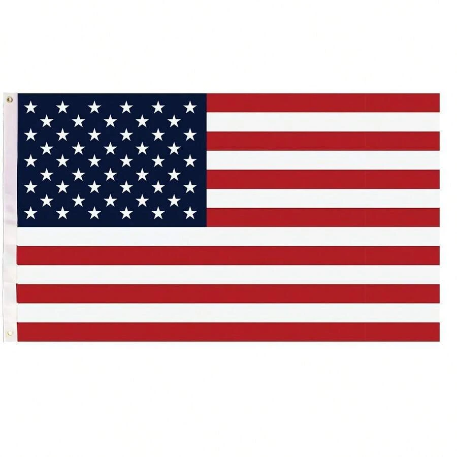 USA Flag There Are Multiple Sizes To Choose From, Suitable For Hanging Flags, Signage Banners, Parade Flags, Holiday Party Bedroom Wall Decoration Flags In Courtyards, Gardens, Outdoors, And Indoors - E - View 1