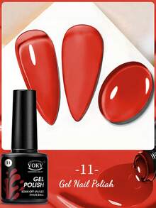 VOKY 1瓶装凝胶指甲油 - 亮面和哑光面封层，DIY美甲入门套装，女士礼物 - 彩色 - 查看 9
