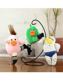 10-15厘米毛绒吊坠娃娃系列，适合作为万圣节礼物 - 彩色 - 查看 9