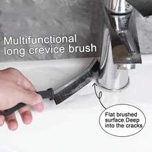 2pcs Hard Bristle Crevice Brush, Gap & Grout Cleaner, Tile & Kitchen Window Bathroom Crevice Cleaning Tool - Default - View 5