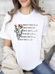 Vänta som Sara, beskydda som rehabilitering, lita på som Rut. S1Hirt, Bibelns kvinna T1S1Hirt, Kristen kvinna S1Hirt, Gåva T1EE till kristen kvinna. 220g bomull Sport T1S T1S1Hirt Kvinna Rörelsefrihet. Lämplig för alla människor, oavsett om det är kvinnor eller män. Högkvalitativt, slitstarkt tyg, lämpligt för alla sessioner, behagligt att beröra, men ändå hållbart. Andningsbara toppar för kvinnor. I fallet med OuiT.S för kvinnor. I VaC.Ation OuiT. Med kvinnor. Som Halloween-kostym. - Vitt - Visa 1