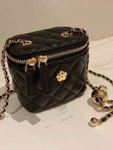 Mẫu túi xách nữ tối giản, kiểu dáng thường ngày, nhẹ nhàng và tiện dụng, hàng mới về năm 2026. - màu đen - Xem 2