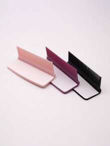 高温造型直发夹，碳纤维塑料直发梳，带自粘式直发配件，美发沙龙及家用直发夹 - 彩色 - 查看 4