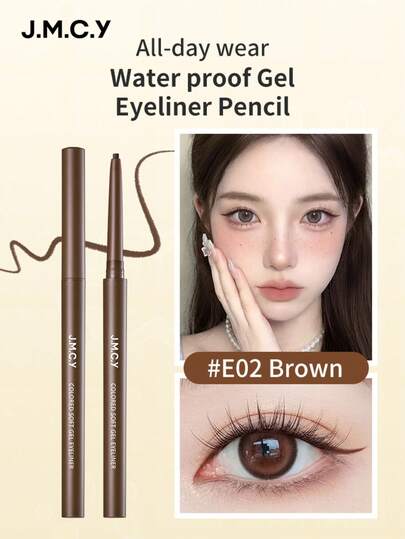 J.M.C.Y 防水、防汗、防晕染眼线笔，持久显色，适合初学者