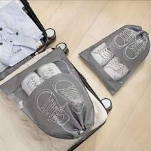 3/5PCS Travel Shoe Bags Shoe Organizer Space Saving Storage Bags - Multicolor - View 2