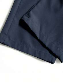 Men's Outdoor Multi-Pocket Cargo Pants, With Drawstring Waistband Design, Provides Ample Storage Space Sports - Navy Blue - View 8