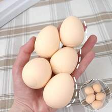 创意减压挤压玩具，逼真泄压蛋挤压玩具，益智蛋成人教育趣味减压蛋挤压球礼物，柔软减压玩具，复活节彩蛋，生日礼物，节日礼物，完美礼物 - 彩色 - 查看 6