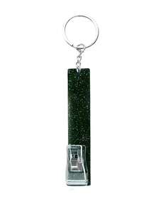 1pc Colorful Acrylic Credit Card Holder, Portable ATM Card Keychain Clip Suitable For Long Nails, Compact Design Can Easily Hold Keys, Cards Or Wallet, With Keyring Attached. Gifts For Mother, Father, Graduation, And Teacher - Multicolor - View 14