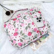 Fabric Bible Cover For Women, Durable Carrying Book Case Church Bag For Biblical Accessories With Handle And Zippered Pocket Backpack, Stationery, Storage, Handbag - Ngà - Xem 4