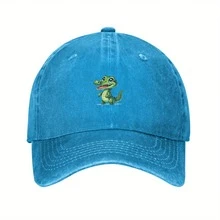 Crocodile Fun Baseball Cap - A - View 8