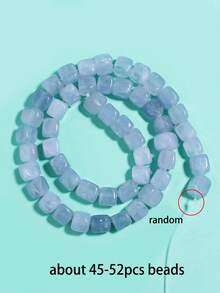 时尚彩色 8*8mm 方形珠子 立方体天然石散珠 隔珠 DIY 手工串珠 首饰制作 批发 - 彩色 - 查看 24