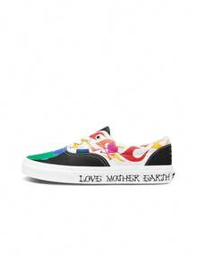 Tênis Vans Masculino e Feminino 2026 New Era Protect the Earth, Tênis Esportivo Casual de Lona com Cores Variadas, Modelo VN0A4U39WZ2 - Verde - Visão 1