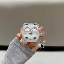 1 chiếc ốp bảo vệ tai nghe hình nơ dễ thương - Có mặt dây chuyền hình nơ thanh lịch. Ốp bảo vệ chất lượng cao, tương thích với 1/2/3/4/Pro/Pro (thế hệ thứ 2)/Pro 3. Chống sốc và thời trang, món quà lý tưởng cho các bạn gái và thanh thiếu niên. - Nhiều màu - Xem 4