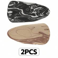 Bông mút trang điểm đa năng đầu hình tên lửa, hai tông màu trắng cà phê và đen trắng, mềm mại, dùng được cả khi khô và ướt, dùng để tán kem nền, kem dưỡng, phấn phủ và che khuyết điểm (2/4/6/8/10/12 miếng). - Nhiều màu - Xem 13