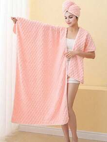 Extra Large Cloud Fleece Bath Towel, Absorbent Shower Towel For Home, Dorm, Hotel,1 PC Luxury Bath Towel Set: Super Soft, Super Absorbent, Quick-Drying Towel, Bringing A Spa-Like Experience - Suitable For Fitness, Spa, Sports, And Bathroom Essentials,Christmas Gift,Bath Towel,Bath Towel Set,Bath Towels Set,Bath Towel Large,Bath Towels Cotton,Bath Towels Large,Bath Towel Holder,Bath Towel Wrap,Bath Towel Rack,Bath Towel Robe,Bath Towel Hanger,Bath Towel Set Cotton,Bath Towel Cotton,Bath Towel Christmas,Bath Towel Women ,Bath Towel For Women,Bath Towel Dress,Bath Towel Microfiber,Bath Towel For Men,Bath Towel And Hand Towel,Travel Shower Towel,Soft Floral Bath Sheet,Oversized Floral Bath Towels,Fleece Sheets,Coral Bath Towels,Bath Towels,Thick Fleece Bath Towels,Towels Large Best Absorption,Coral Fleece Towel,Coral Fleece Bath Towel,Coral Fleece Bath Towelslarge Hair Towel Wrap,Hair Towel With Elastic Band,Quick Dry Hair Wrap - Grey - View 7