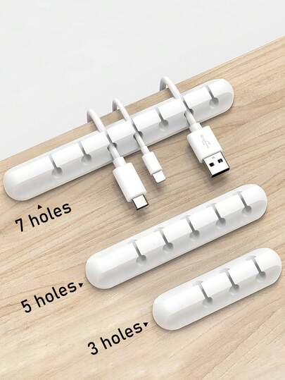 منظم كابل بيانات الهاتف، حامل كابل الشحن، مشبك سلك سماعة الكمبيوتر، مشبك ملصق ذاتي لف الكابل على المكتب/جانب السرير/السيارة