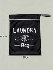 1pc Large Capacity Luggage Bag, Storage Bag, Organizer Bag, Laundry Bag, Tote Bag, Travel Bag, Wet & Dry Separation Bag, Suitable For Travel, Gym, Business Trip, Dorm, Outdoor Storage, With Wet & Dry Compartment - View 6