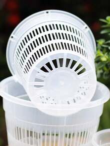 1pc/3pcs Butterfly Orchid Potting Tray, Dendrobium Orchid Pot, Classic Lightweight And Durable Design, Easy Drainage To Prevent Root Rot - A - View 5