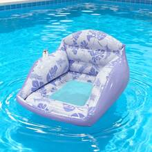 1 chiếc đệm ngồi nổi hình lá vuông, chất liệu PVC, thích hợp cho bãi biển mùa hè, tiệc bể bơi và các hoạt động giải trí dưới nước. - Ghế sofa nước vuông - Xem 11